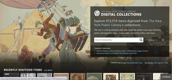 NYPL Digital Collections